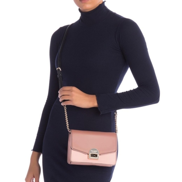 Kate Spade Neve Leather Two Tone Crossbody Bag - Picture 5 of 6